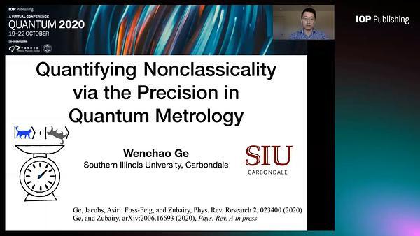 Quantifying Nonclassicality via the Precision in Quantum Metrology