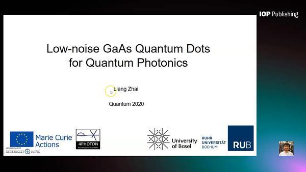 Low-Noise GaAs Quantum Dots for Quantum Photonics