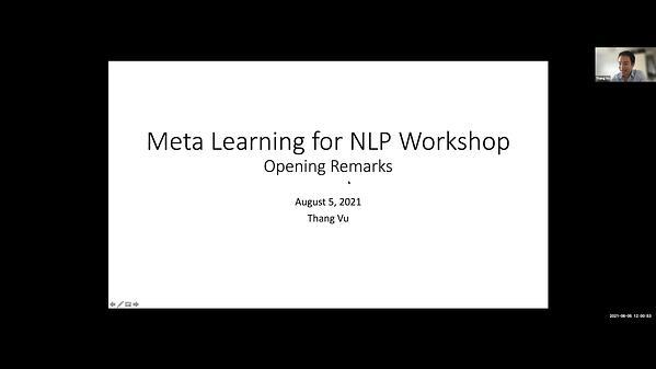 Meta Learning and Its Applications to Natural Language Processing