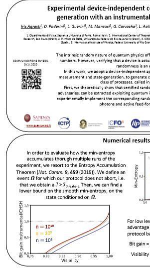 Experimental device-independent certified randomness generation with an instrumental causal structure