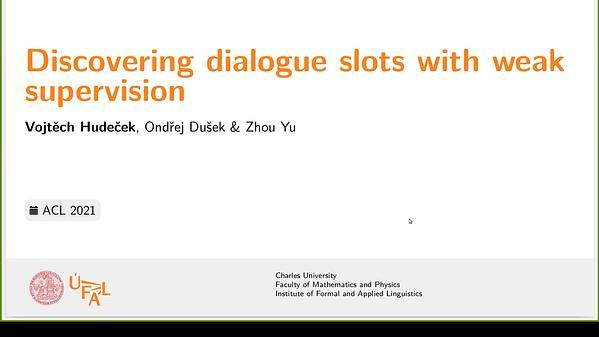 Dialog and Interactive Systems #4