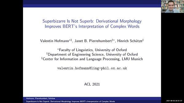 Phonology, Morphology and Word Segmentation #1