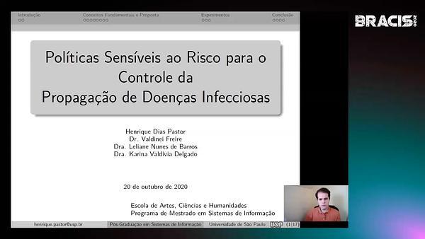 Risk Sensitive Policies for the Control of the Spread of Infectious Diseases