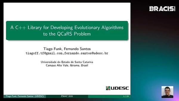 A C++ Library for Developing Evolutionary Algorithms to the QCaRS Problem