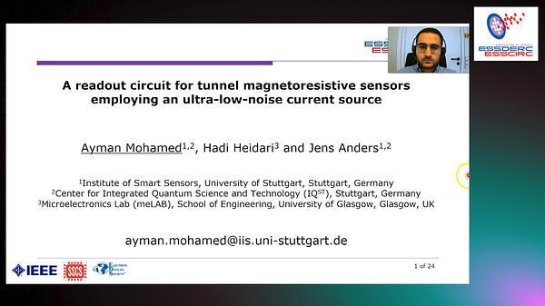 A Readout Circuit for Tunnel Magnetoresistive Sensors Employing an Ultra-Low-Noise Current Source