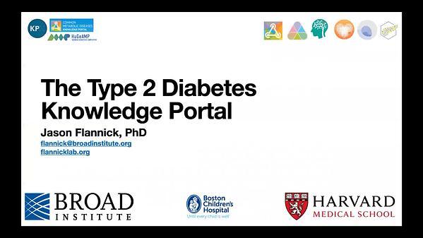 The Type 2 Diabetes Knowledge Portal