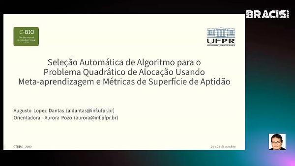 Seleção Automática de Algoritmo para o Problema Quadrático de Alocação Usando Meta-aprendizagem e Métricas de Superfície de Aptidão