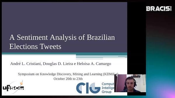 A Sentiment Analysis of Brazilian Elections Tweets