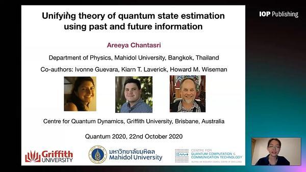 Unifying theory of quantum state estimation using past and future information