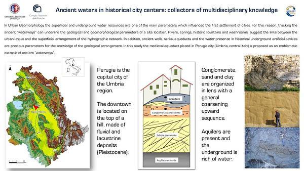 Ancient waters in historical city centers: collectors of multidisciplinary knowledge