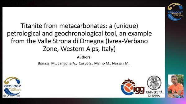 Titanite from metacarbonates: a (unique) petrological and geochronological tool. An example from the Valle Strona di Omegna (Ivrea-Verbano Zone, Western Alps, Italy)