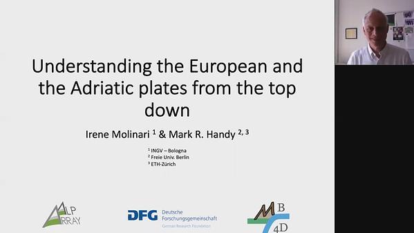 Understanding the European and the Adriatic plates from the top down