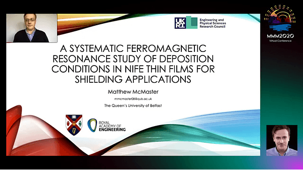 A Systematic Ferromagnetic Resonance Study of Deposition Conditions in NiFe Thin Films for Shielding Applications.