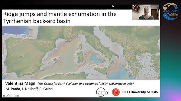 Ridge jumps and mantle exhumation in the Tyrrhenian back-arc basin