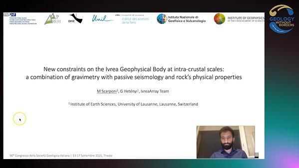 New constraints on the Ivrea Geophysical Body at intra-crustal scales: a combination of gravimetry with passive seismology and rock’s physical properties