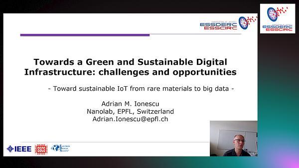 Towards a Green and Sustainable Digital Infrastructure: challenges and opportunities