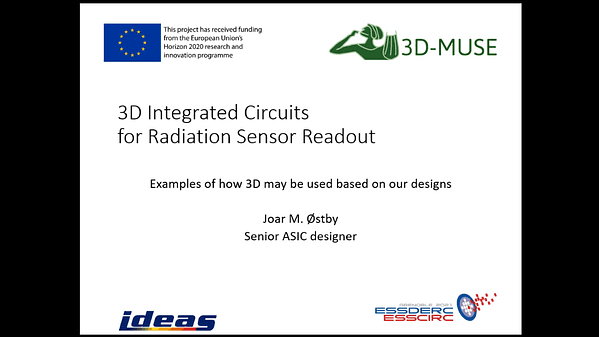 3D Integrated Circuits for Radiation Sensor Readout