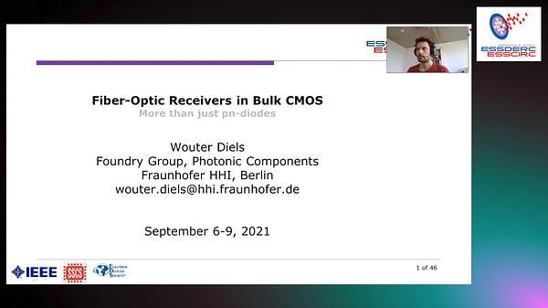 Fiber-Optic Receivers in Bulk CMOS - More than just pn-diodes