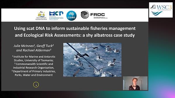 Using scat DNA to inform sustainable fisheries management and Ecological Risk Assessments: a Shy Albatross case study
