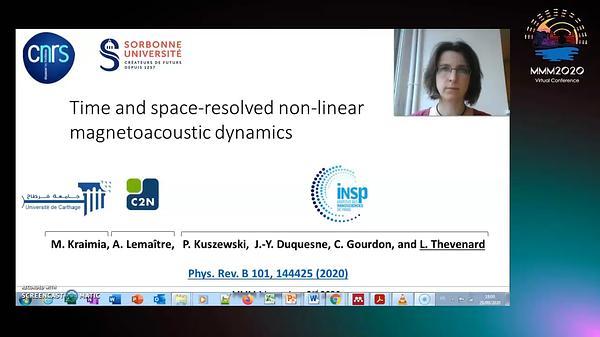 Non-linearities Induced by Surface Acoustic Waves in Magnetization Dynamics