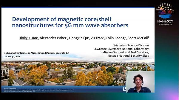 Development of magnetic core/shell nanostructures for 5G mm wave absorbers.