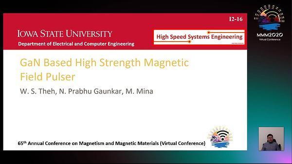 GaN Based High Strength Magnetic Field Pulser
