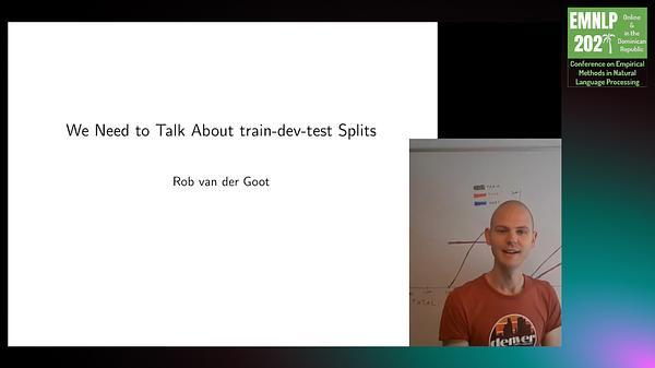 We Need to Talk About train-dev-test Splits