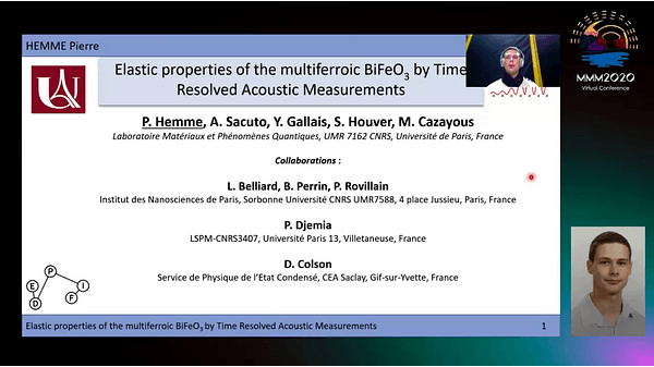 Elastic properties of the multiferroic BiFeO3 by Time Resolved Acoustic Measurements