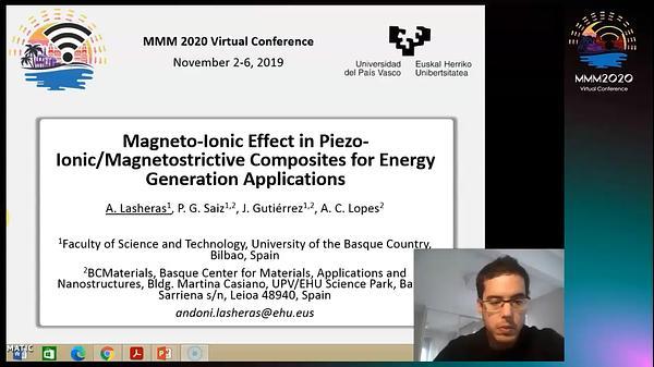 Magneto-Ionic Effect in Piezo-Ionic/Magnetostrictive Composites for Energy Generation Applications
