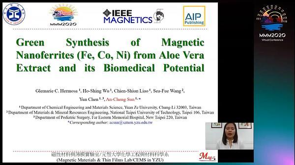 Green Synthesis of Magnetic Fe3O4, CoFe2O4 and NiFe2O4 from Aloe Vera Extract for future Biomedical Applications