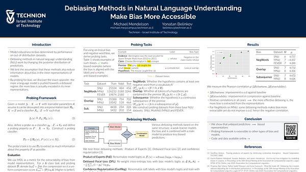 Debiasing Methods in Natural Language Understanding Make Bias More Accessible