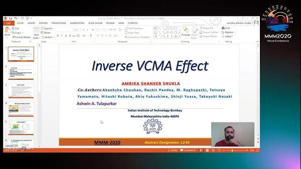 Inverse of Voltage Controlled Magnetic Anisotropy (VCMA) effect