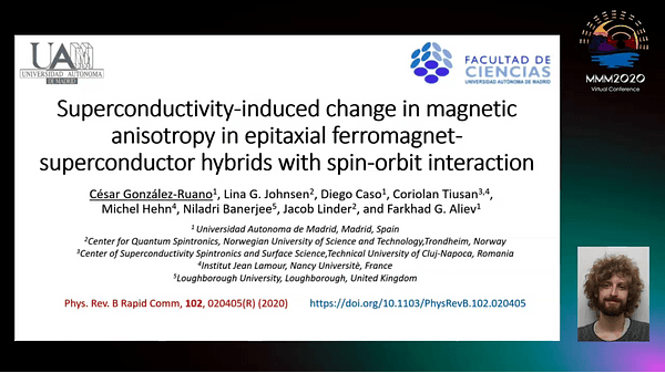 Superconductivity-induced change in magnetic anisotropy in epitaxial ferromagnet-superconductor hybrids with spin-orbit interaction