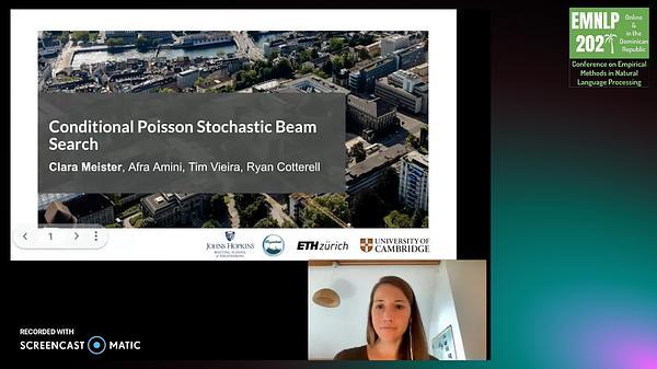 Conditional Poisson Stochastic Beams