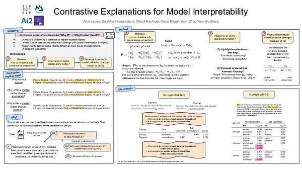 Contrastive Explanations for Model Interpretability