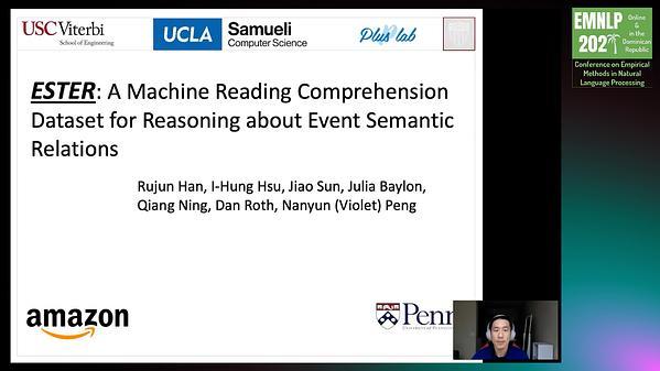 ESTER: A Machine Reading Comprehension Dataset for Reasoning about Event Semantic Relations