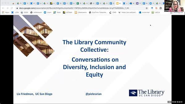 The Library Community Collective - Conversations on Diversity, Inclusion and Equity