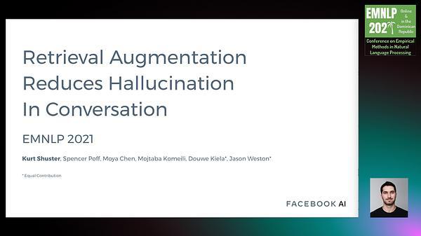 Retrieval Augmentation Reduces Hallucination in Conversation