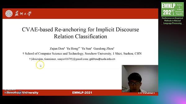 CVAE-based Re-anchoring for Implicit Discourse Relation Classification