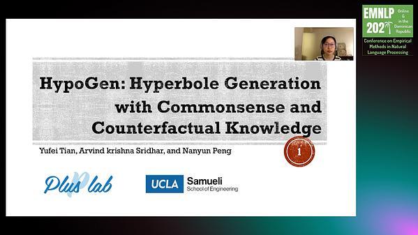 HypoGen: Hyperbole Generation with Commonsense and Counterfactual Knowledge