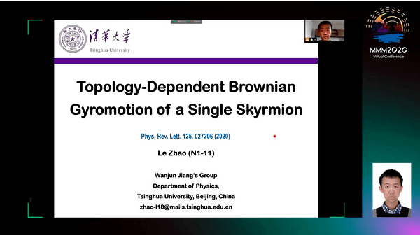 Topology-Dependent Brownian Gyromotion of a Single Skyrmion