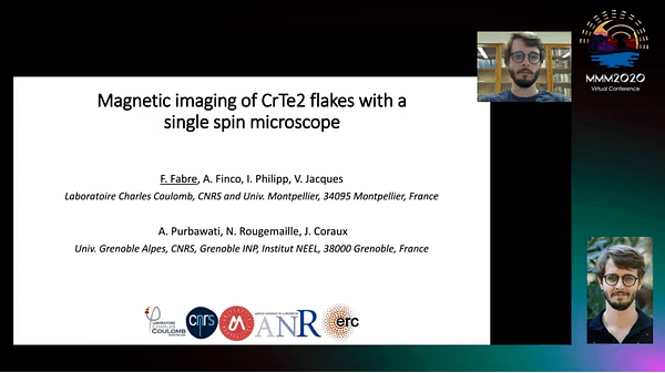 Room-temperature ferromagnetism in CrTe2 thin flakes imaged by single spin magnetometry