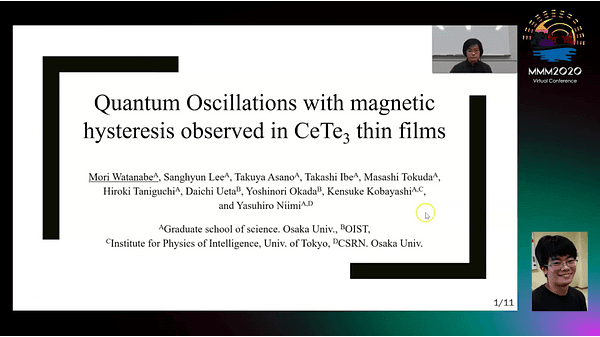 Coexistance of quantum oscillation and magnetic hysteresis in CeTe3 thin films