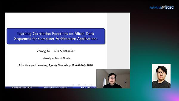 Learning Correlation Functions on Mixed Data Sequences for Computer Architecture Applications