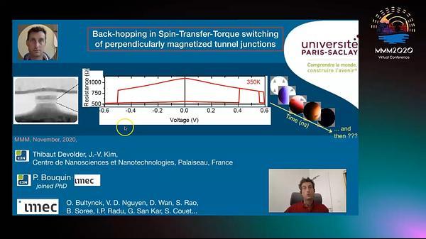 Back-hopping in Spin-Transfer-Torque switching of perpendicularly magnetized tunnel junctions