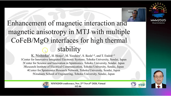 Enhancement of magnetic interaction and magnetic anisotropy in MTJ with multiple CoFeB/MgO interfaces for high thermal stability