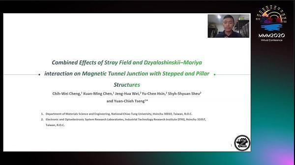 Combined Effects of Stray Field and Dzyaloshinskii–Moriya interaction on Magnetic Tunnel Junction with Stepped and Pillar Structures