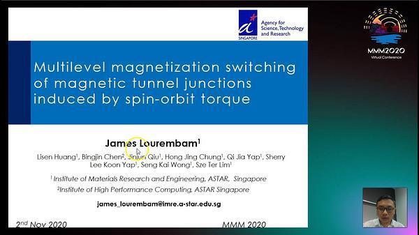 Multilevel magnetization switching of magnetic tunnel junctions induced by spin-orbit torque