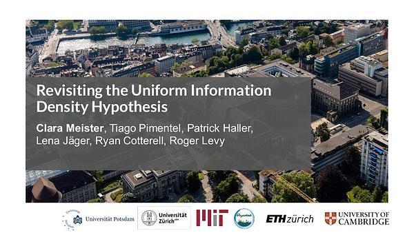 Revisiting the Uniform Information Density Hypothesis