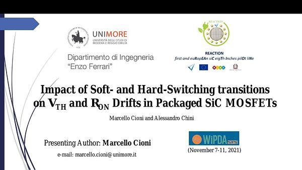Impact of Soft- and Hard-Switching transitions on VTH and RON Drifts in packaged SiC MOSFETs